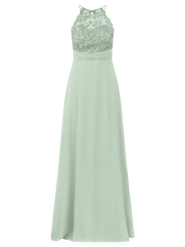 Apart Abendkleid aus hochwertigem Polyester Material mit U-Boot, Mint, 36 von APART Fashion