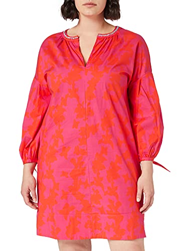 Apart Damen Blusenkleid Kleid, pink-orangerot, 36/38 von APART Fashion