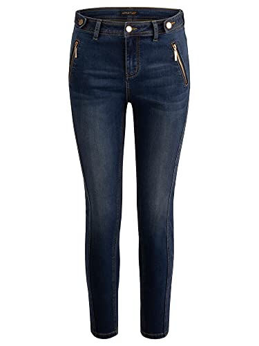 ApartFashion Damen (Excl. Cord) Jeans, Dunkelblau, 44 EU von APART Fashion