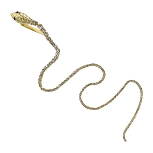 APASTTCA Set Mit 2 Vielseitigen Schlangen Haarspangen Charm Schlangen Haarnadeln Haar Accessoire Stilvoller Haarschmuck Für Party Alltag Geschenk Für Frauen von APASTTCA