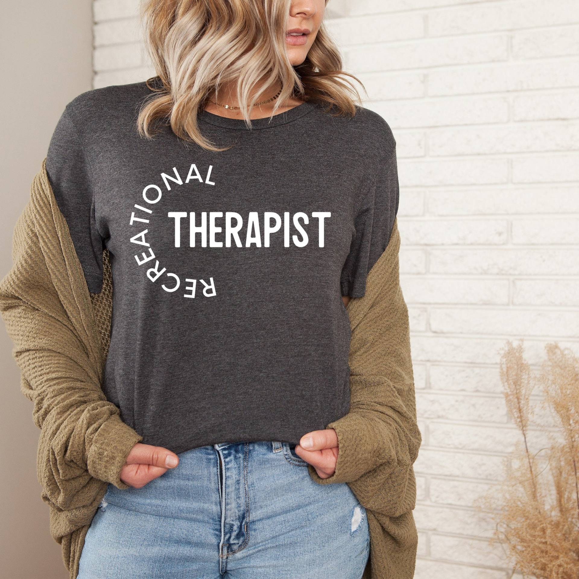 Freizeittherapeut Shirt, Freizeittherapie T-Shirt, Therapie Rt Freizeit Zertifiziertes Sweatshirt, Fachmann Ctrs von APComfortPrints