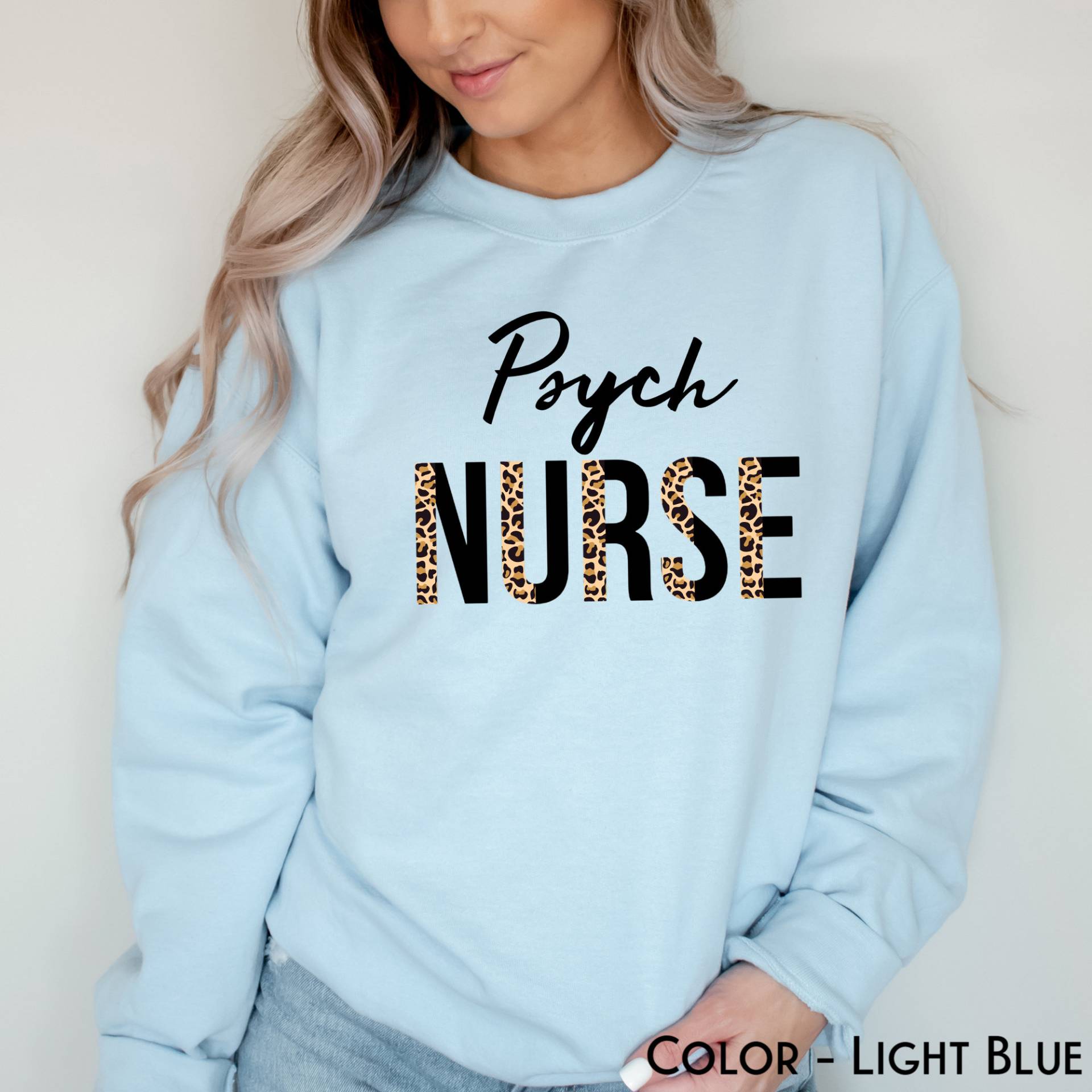 Psych Krankenschwester Sweatshirt, Psych, Krankenpfleger, Shirt, Nurse Sweatshirt von APComfortPrints