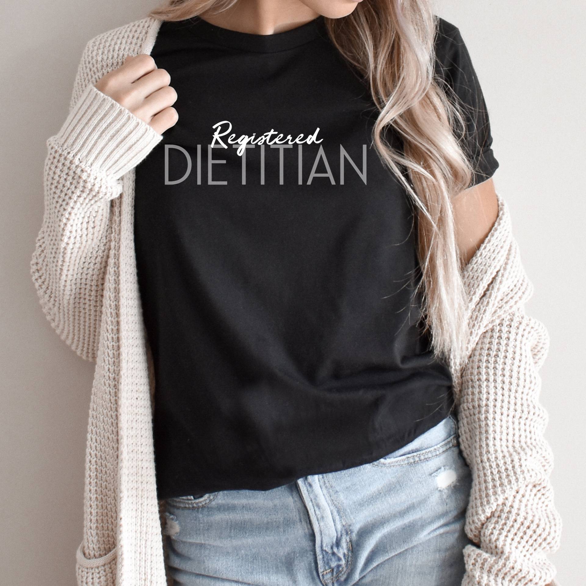 Registriertes Dietitian Shirt | Nutritionist T-Shirt Rd Pullover Und Abitur Geschenk Für von APComfortPrints