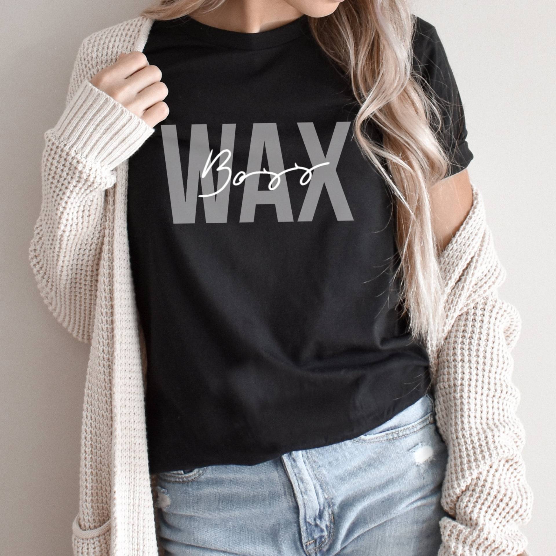 Wax Boss Shirt, Technician T-Shirt, Esthetician Shirt Für Sie, Lash Tech Geschenk, Mascara Liebhaber, Cosmetology Cosmetologist von APComfortPrints