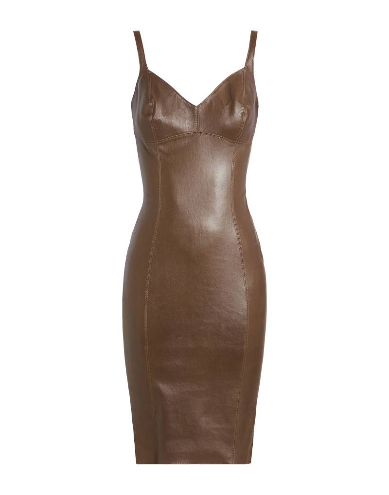 APHERO Midi-kleid Damen Dunkelbraun von APHERO