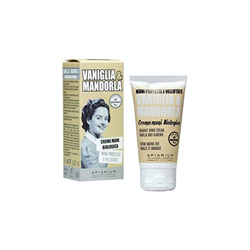 Apiarium Biologische Handcreme Vanille und Mandel - 50 ml von APIARIUM BIO NATURAL COSMETICS