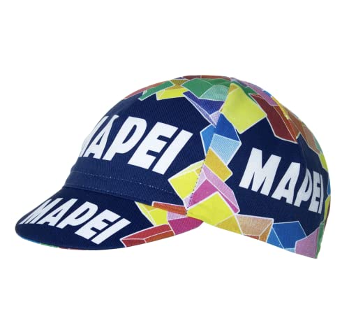 Apis Fahrradmütze Team Vintage MAPEI Cycling Cap HOSTED BY PRO' Line von APIS