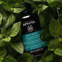 APIVITA - Oily Hair Oil Balance Shampoo Peppermint & Propolis 250ml APIVITA - Oily Hair Oil Balance Shampoo Peppermint & Propolis 250ml von APIVITA