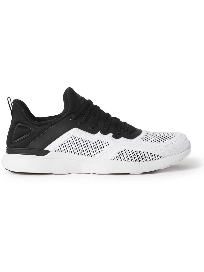 APL Athletic Propulsion Labs - Tracer TechLoom and Neoprene Running Sneakers - Men - White - US 9 von APL Athletic Propulsion Labs
