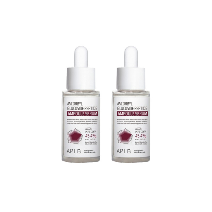 APLB - Ascorbyl Glucoside Peptide Ampoule Serum - 40ml (2ea) Set von APLB