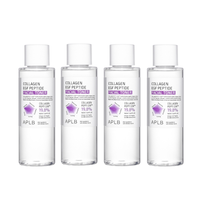 APLB - Collagen EGF Peptide Facial Toner - 160ml (4ea) Set von APLB