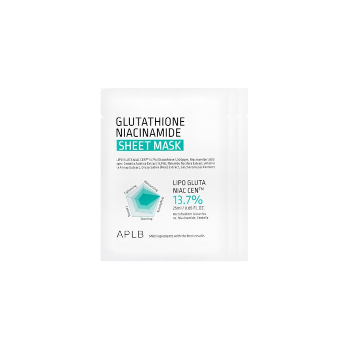 APLB - Glutathione Niacinamide Sheet Mask - 25ml (3pcs) Set von APLB