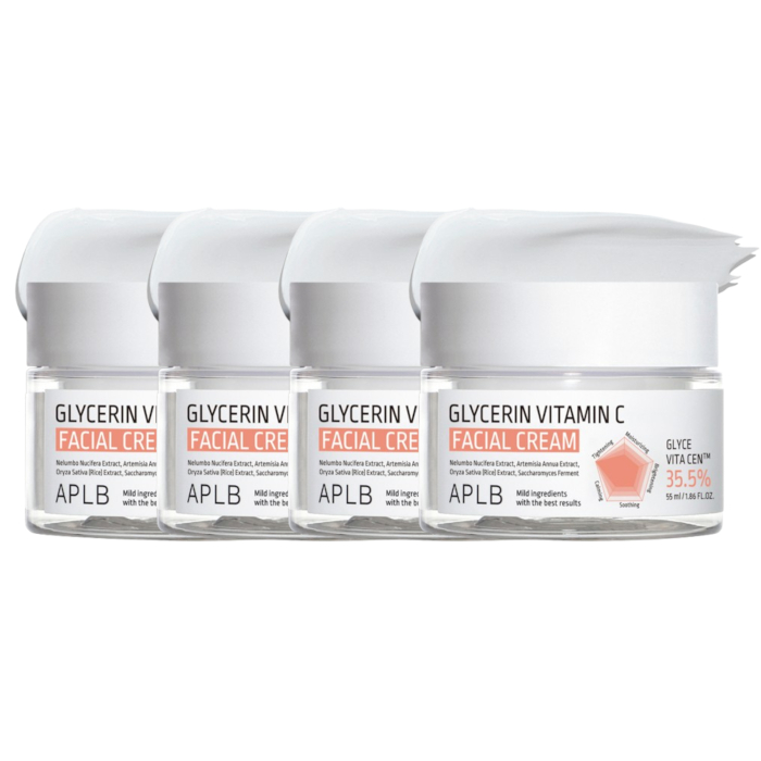 APLB - Glycerin Vitamin C Facial Cream - 55ml (4ea) Set von APLB