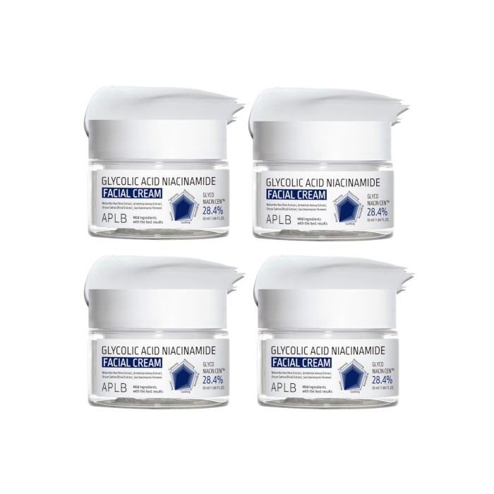 APLB - Glycolic Acid Niacinamide Facial Cream - 55ml (4ea) Set von APLB