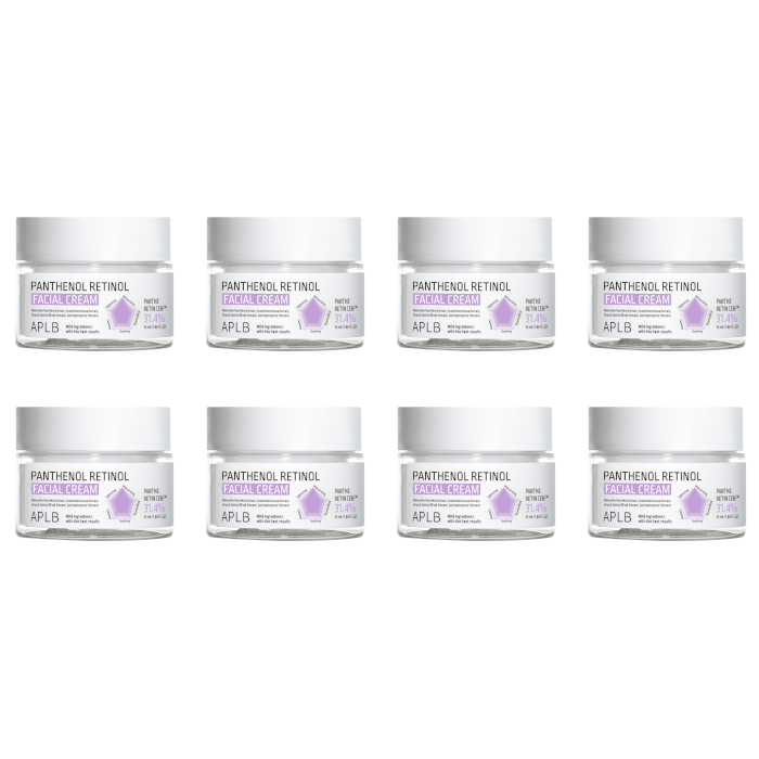 APLB - Panthenol Retinol Facial Cream - 55ml (8ea) Set von APLB