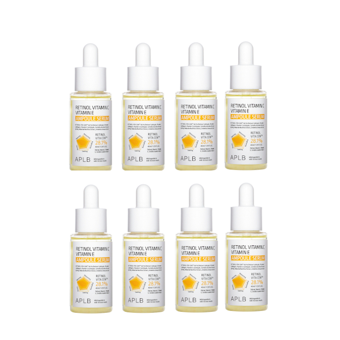 APLB - Retinol Vitamin C Vitamin E Ampoule Serum - 40ml (8ea) Set von APLB