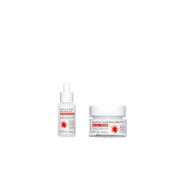 APLB - Salicylic Acid BHA Arbutin Ampoule Serum - 40ml (1ea) + Facial Cream - 55ml (1ea) Set von APLB