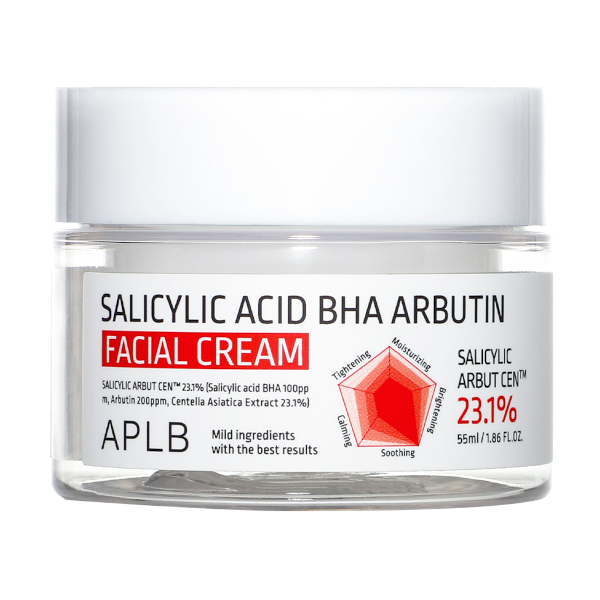 APLB - Salicylic Acid BHA Arbutin Facial Cream - 55ml von APLB