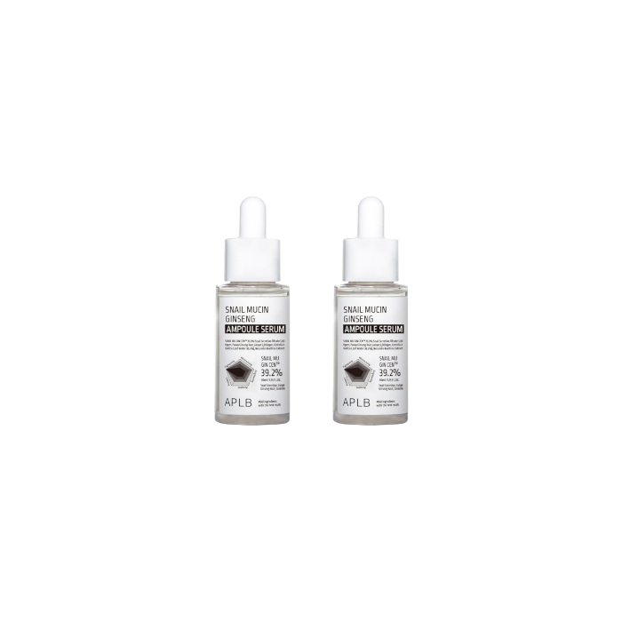 APLB - Snail Mucin Ginseng Ampoule Serum - 40ml (2ea) Set von APLB