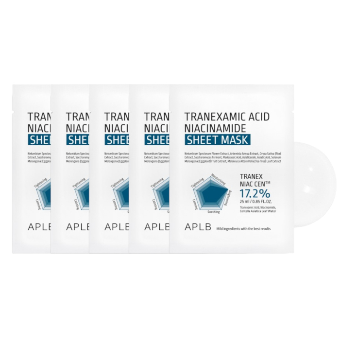 APLB - Tranexamic Acid Niacinamide Sheet Mask - 1pcs*25ml (5ea) Set von APLB