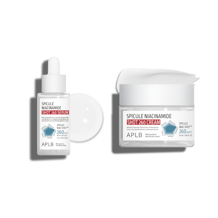 APLB - Spicule Niacinamide Shot 260 Serum - 40ml (1ea) X Cream - 55ml (1ea) Set von APLB