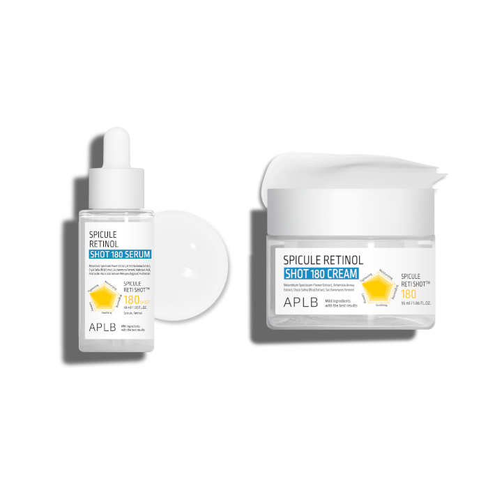 APLB - Spicule Retinol Shot 180 Serum - 40ml (1ea) X Cream - 55ml (1ea) Set von APLB