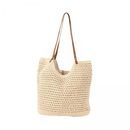 APLVFFZH 2X Damen Umhängetasche, Gewebte Handtasche, Tragetasche für Den Straßenpendler von APLVFFZH