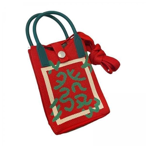 APLVFFZH 2X Mini Handytasche, Leicht, Langlebig, Normale Weihnachts Umhängetasche von APLVFFZH