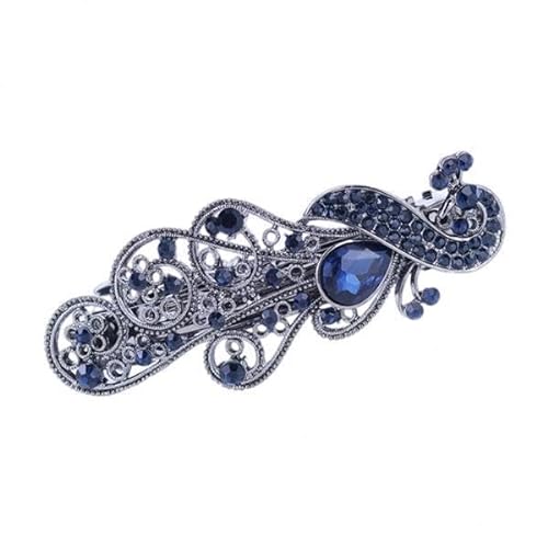 APLVFFZH 4xHaarspange Klemme Eleganter Schmuck Clip für Hochzeit Frauen 658 Blau von APLVFFZH