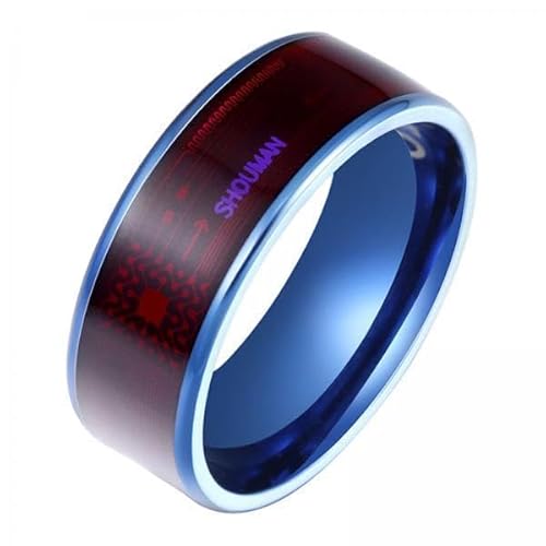 APLVFFZH 4xIntelligentes Ringgerät Wasserdicht Intelligent Wear Smart Titanstahl für Den Täglichen Gebrauch Telefon Smartphone Entsperren Frauen von APLVFFZH