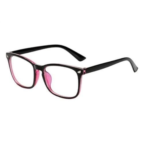 APLVFFZH 6x Retro Stil Einfache Brille Vollrand Ohne Sehstärke Leichte Mode Damen von APLVFFZH