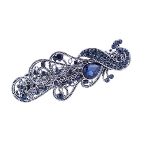 APLVFFZH 6xHaarspange Klemme Eleganter Schmuck Clip für Hochzeit Frauen 658 Blau von APLVFFZH