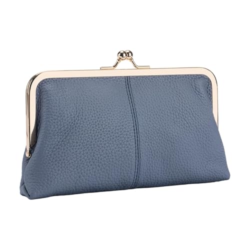 APLVFFZH Damen Clutch in Zeitlosem Design für Festliche Anlässe, Blau von APLVFFZH