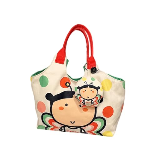 APLVFFZH Damen Tragetasche, Tragbare Canvas Handtasche für Reisen, Einkaufen, Pendeln Im Freien APLVFFZH Damen Tragetasche, Tragbare Canvas Handtasche für Reisen, Einkaufen, Pendeln Im Freien von APLVFFZH