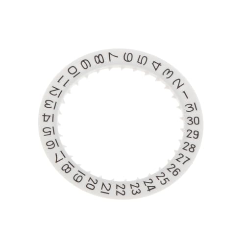 APLVFFZH Datumsscheibe für Uhrwerk, Kalenderscheibe, Ersatzuhr, Datumszifferblatt, Herren/Damen, 23.5 cm für 8215 APLVFFZH Datumsscheibe für Uhrwerk, Kalenderscheibe, Ersatzuhr, Datumszifferblatt, Herren/Damen, 23.5 cm für 8215 von APLVFFZH