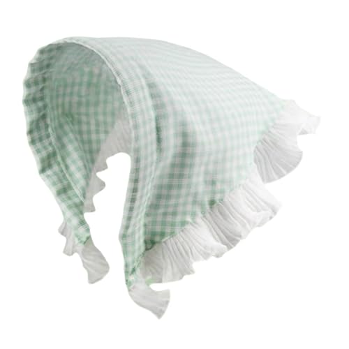APLVFFZH Dreieckiger Schal, Stirnband, Haarband für Kostümdekoration, Party, Grün von APLVFFZH