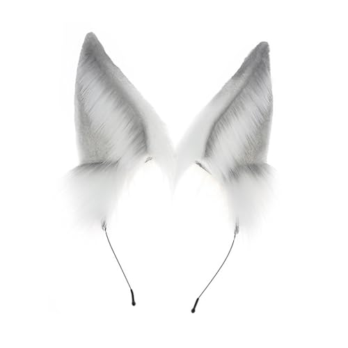 APLVFFZH Flauschige Stirnband Cosplay Party Favor Tierohren Haar Hoop für Halloween von APLVFFZH