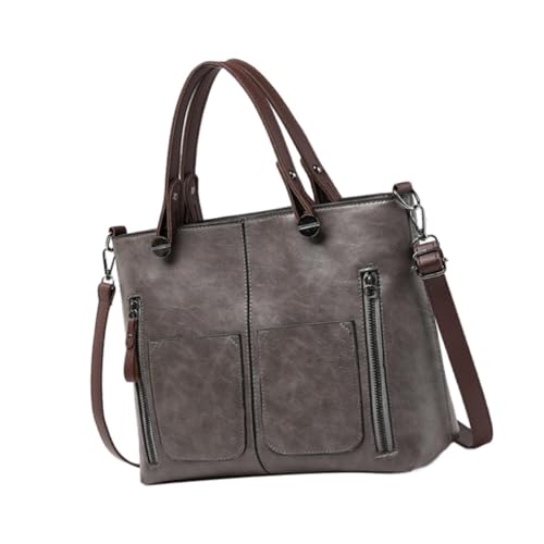 APLVFFZH Frauen Umhängetasche Weibliche Handtasche für Sommer Urlaub Party, Grau von APLVFFZH