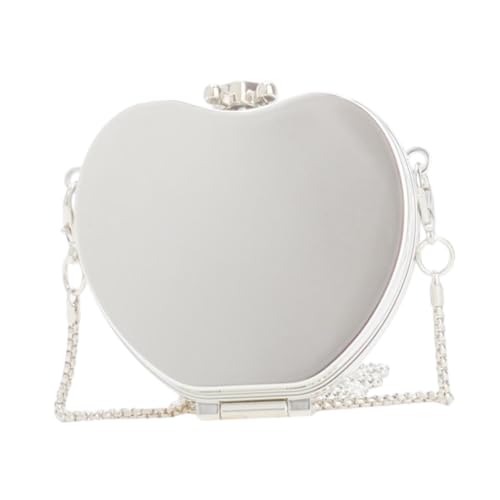 APLVFFZH Geld Geldbeutel Trendy Mini Women Wallet für den Pendeln von Urlaubsfeiertag, Silberapfel von APLVFFZH