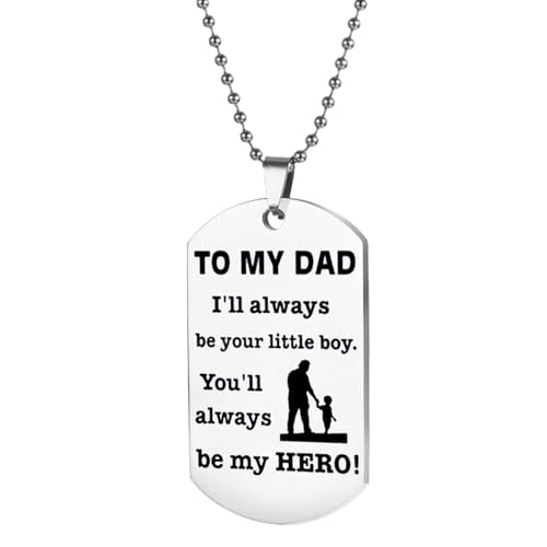 APLVFFZH Halskette „To My Dad“ von Son Fashion Inspirational Necklaces von APLVFFZH