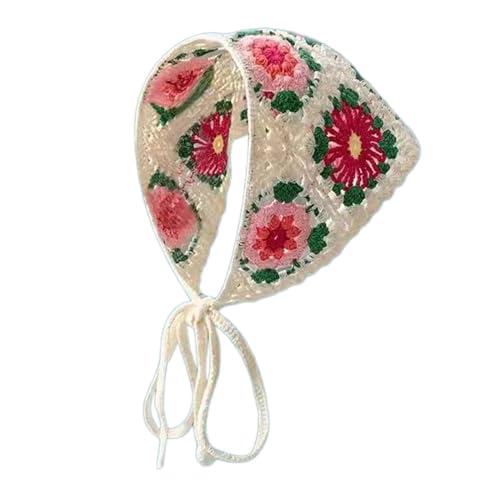APLVFFZH Handgemachtes Haarband mit Blumenmuster für Damen Und Mädchen, Stil E von APLVFFZH