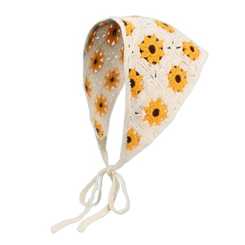 APLVFFZH Handgemachtes Haarband mit Blumenmuster für Damen Und Mädchen, Stil F von APLVFFZH