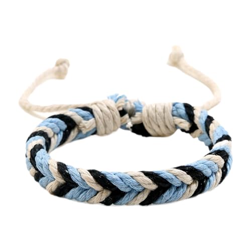 APLVFFZH Handgewebtes Armband Armreif Männer Frauen Geschenk Boho Kettenarmband für Reise Verlobung APLVFFZH Handgewebtes Armband Armreif Männer Frauen Geschenk Boho Kettenarmband für Reise Verlobung von APLVFFZH