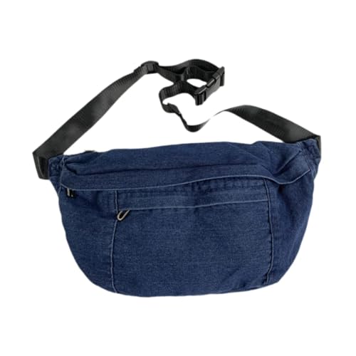 APLVFFZH Hüfttasche für Damen, Umhängetasche, stilvolle Hüfttasche für Reisen als Neujahrsgeschenk, Tiefes Blau von APLVFFZH