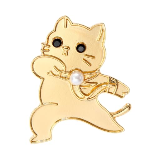 APLVFFZH Katzen Emaille Lappel Pin Kleid Brosche Corsage Frauen Brosche für Anzug Handtaschenpullover von APLVFFZH