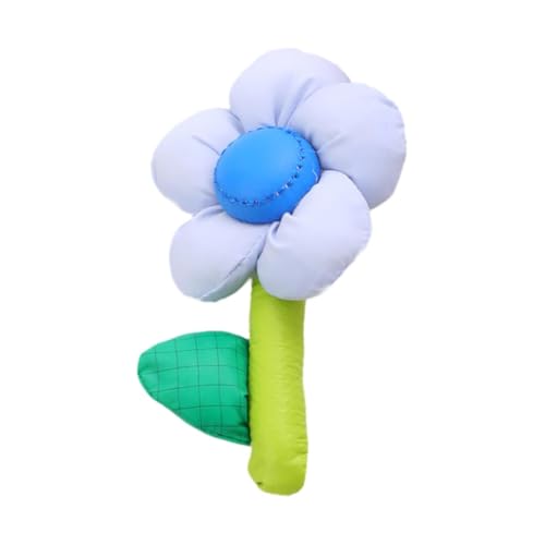 APLVFFZH Knoten Handgelenk Tasche Frauen handgemachte Tote Eimer Blume gestrickte Tasche, Nur blaues Accessoire von APLVFFZH