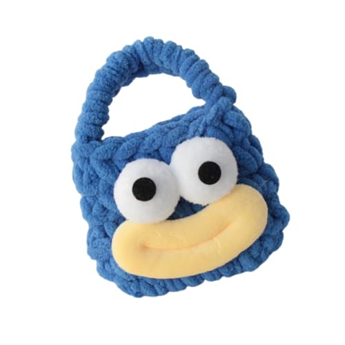 APLVFFZH Min Handtasche Mini Aufbewahrungstasche Dekorative praktische Tasche Multifunktionale tragbare Kinder Trendige Geldtasche Ohrhörer Tasche Dekor, Blau von APLVFFZH