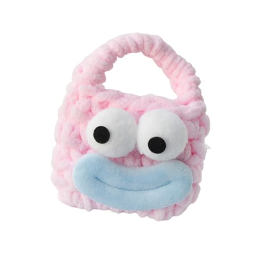 APLVFFZH Min Handtasche Mini Aufbewahrungstasche Dekorative praktische Tasche Multifunktionale tragbare Kinder Trendige Geldtasche Ohrhörer Tasche Dekor, Rosa von APLVFFZH