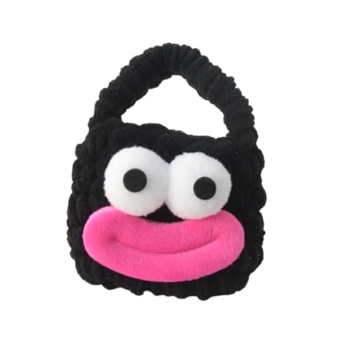 APLVFFZH Min Handtasche Mini Aufbewahrungstasche Dekorative praktische Tasche Multifunktionale tragbare Kinder Trendige Geldtasche Ohrhörer Tasche Dekor, Schwarz von APLVFFZH