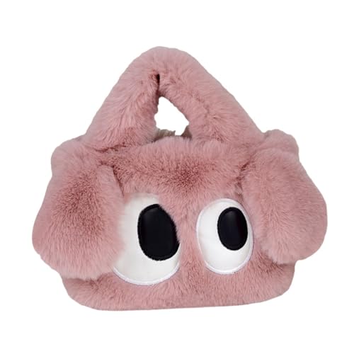 APLVFFZH Pelzige Einkaufstasche mit abnehmbarem Riemen entzückende tragbare weiche Pelzbeutelgeschenke, Rosa APLVFFZH Pelzige Einkaufstasche mit abnehmbarem Riemen entzückende tragbare weiche Pelzbeutelgeschenke, Rosa von APLVFFZH